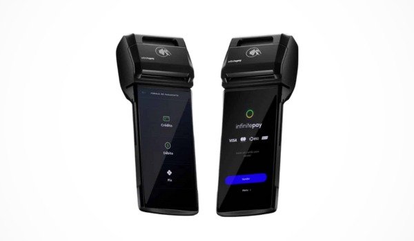 Maquininha InfiniteSmart da InfinitePay