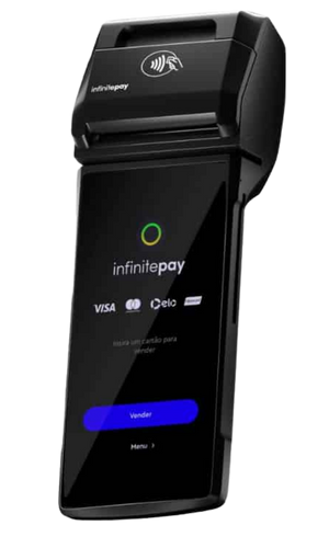 Maquininha InfiniteSmart em destaque